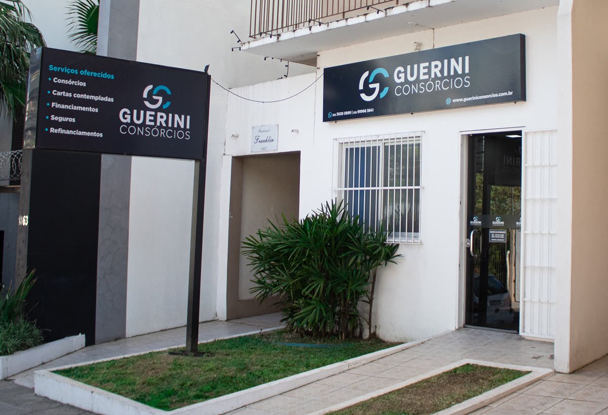 Fachada da Guerini Consórcios